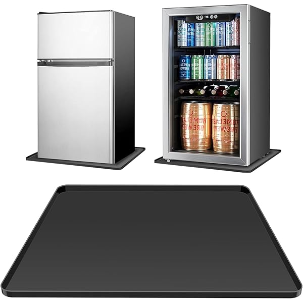 Inovra Plus - Wasbare Siliconen Koelkastmatten Voor De Keuken - Set Van 4 Stuks Met Antislip Effect