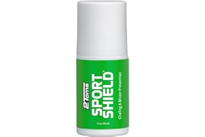 2Toms SportShield (45 ml) Roll-On Skavsårsstift | För Lår – Skydd mot Blåsor och Träningsirritation – Vatten- och Svettresistent Formel