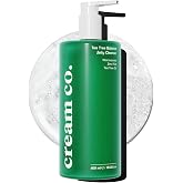 Cream Co. Sivilce &amp; Akne &amp; Siyah Nokta Karşıtı Y&uuml;z Temizleme Jeli, Niacinamide &Ccedil;ay Ağacı Yağı, 400 ML