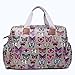 Miss Lulu 4 Piece Butterfly Baby Nappy Changing Bag Set (Grey)