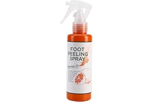 NIHEXO Foot Peeling Spray Orange Oil, Foot Peeling Spray That Remove Dead Skin, Hydrating Nourish Peel Off Spray, Remove Dead Skin within Seconds, Exfoliating Peeling & Calluses on Feet