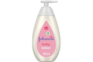 Johnson's Baby Lotion (1 x 500 ml) Nourishing and Hypoallergenic Baby Body Lotion for Delicate Skin with Coconut Oil for 24h Moisture Protection