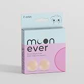 MoonEver by StopEver Silikon G&ouml;ğ&uuml;s Ucu Kapatıcı | G&ouml;r&uuml;nmez & Tekrar Kullanılabilir | Ten Rengi, Kendinden Yapışkanlı, G&uuml;n Boy