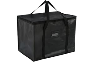 Nexhyp 70L Insulated Food Delivery Bag - Extra Large Thermal Bag for Hot & Cold Food, Waterproof Reusable Grocery Cooler Bag Fits Camping Picnics