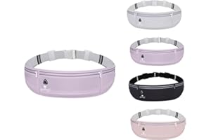 QZLSAYSL Ceinture Running Ceinture de Course Smartphone, Banane de Sport Etanche/Sac Running Belt/Sacoche Pochette Telephone Portable/Etui iphone/Samsung/Huawei/xiaomi/redmi (Violet)