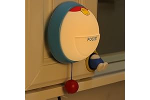 NESVECIT Rechargeable Bell Night Light, 3 Level Dimmable Wall Light with 6 Adhesive Hooks, Plug in or Battery Powered, Touch & Pull Cord Control, No Drill Silicone Lamp for Kids Room, Hallway