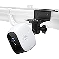 Outdoor Gutter Mount for eufyCam 2C/eufyCam E/eufyCam 2 - by TIUIHU - Outdoor Bracket Mounting for eufy Camera (Black)