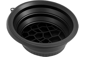 CBWERBB Face Bowl for Ice Quick Cooling Foldable Silicone Wash Basin with Built-in Ice Tray Portable Washing Basin for Puffiness Relief Soothe Skin Bathroom Accessories