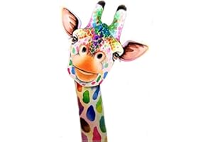 MXJSUA Diamond Painting, Diamond Painting Bambini, Diamond Painting Kit Completo, Pittura Diamante, Giraffa Diamond Painting, DIY Diamant Painting, Craft Arts per Decorazione della Parete 30x40cm