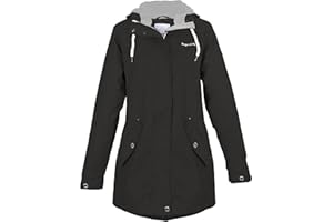 Regenliebe Damen Regenmantel | Friesennerz tailliert | gestreiftes Innenfutter | winddicht und wasserdicht