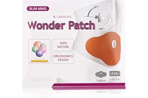 ‎PONGNAS 10 Stücke Abnehmen Patch, Gewichtsverlust Bauch Fettverbrennung Patches Bauch Bauch Abnehmen Nabel Aufkleber