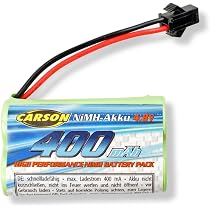 3 Cavi Di Ricarica USB Per Batterie Auto RC 6.0V 250mA - Connettore SM A 2 Pin - Adattatore Di Alimentazione Nero - Lunghezza 45cm