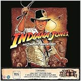 Indiana Jones The Complete Collection Big Sleeve Edition / Import / Region Free Blu Rays / All Four Films + Bonus Disc - 