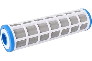 Yaootely 10 Edelstahl Maschen Draht Filter Patrone Wasser Filter Vorfilter Zur Verhinderung Von Kalk Ablagerungen