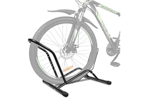 CUCESH Fahrradständer Freistehend für Innengaragen Wohnung,Parkständer Ständer,Tragbarer Fahrradständer Halter für 16"-29" Kinder/Mountainbikes/Rennräder