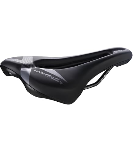Sportourer FLX Man Gel Flow Hi-Viz Saddle - black