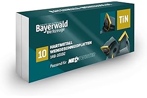 QUALITÄT AUS DEUTSCHLAND BAYERWALD WERKZEUGE Bayerwald NeoTwister Planfräser - 10x Ersatzmesser für Ø35 mm