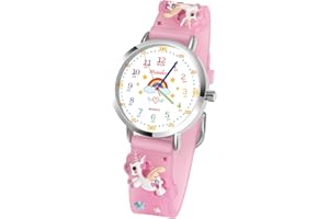 Maukoo Orologio Bambini, Orologio Quarzo in Cartone Animato 3D, Orologio da Polso per Ragazzi e Ragazze, Orologio Bambini Impermeabile 30 M Insegnamento con Cinturino in Silicone