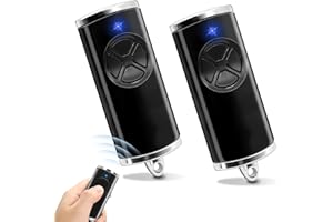 EFFDRDFS 868MHz Fernbedienung Garagentor, Ersatz Garagentoröffner, 4 Kanäle， Kompatibel mit HSE-4-868-BS, HSE2-868-BS, HS4-868-BS, HS1-868-BS, HSS4-868-BS, HSP4-868-BS Fernbedienung - 2pcs