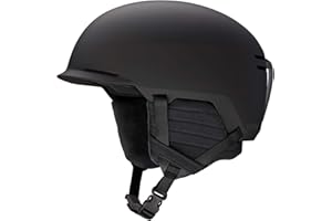 Smith Scout Casco de Nieve, Unisex, Matte Black, M