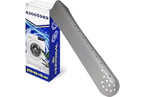 Trommelrippe für Waschmaschine mit Originalcode 43005989 für Candy für Haier für Hoover für Rosieres für Zerowatt - Garantie 10 Jahre - MONTERAL