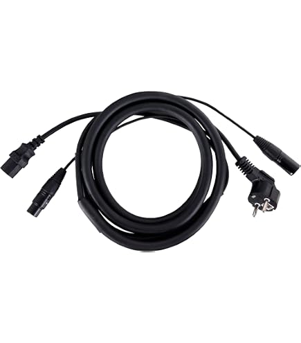 Pronomic Stage DMX3-0,5 Cable DMX 0,5m Set de 10
