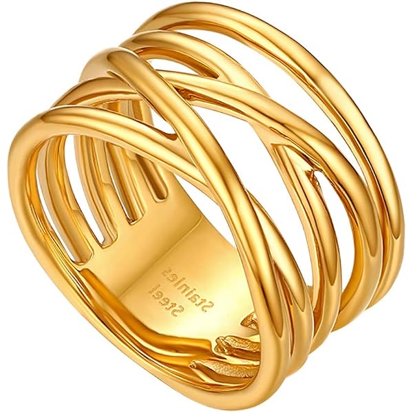Lebensbaum Ring Damen – Aus Edelstahl Mit Hohlem Design & Gravur