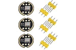 Hailege 3pcs INMP441 Module de microphone omnidirectionnel Données 24 bits Interface I2S Sortie numérique Haute sensibilité Haute précision
