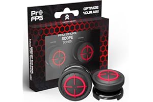ProFPS Thumbsticks pour Manette PS5/ Manette PS4 - Précision Aimbot pour Accessoire Gaming sur PlayStation 5 / PlayStation 4 - Accessoire PS5 Comfort Grip - PS5 Accessoire / PS4 pour l'Esport