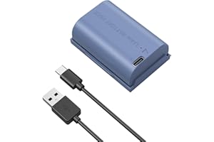 SMALLRIG LP-E6P Batterie, 2520 mAh Batterie USB-C de Remplacement pour Canon EOS R5 Mark II, R6 Mark II R5, R6, R7, 5D Mark II, 5D Mark IV, 60D, 70D, 80D, 90D, Charge Rapide complète en 2,5 h - 5406