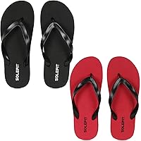 Solefit Men's Zoom Flip-Flops Pack of 2