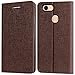 DMG Premium PU Leather Wallet Case Book Cover with Stand and Card Slots for OPPO F5 (Coffee Brown) RS.599.00