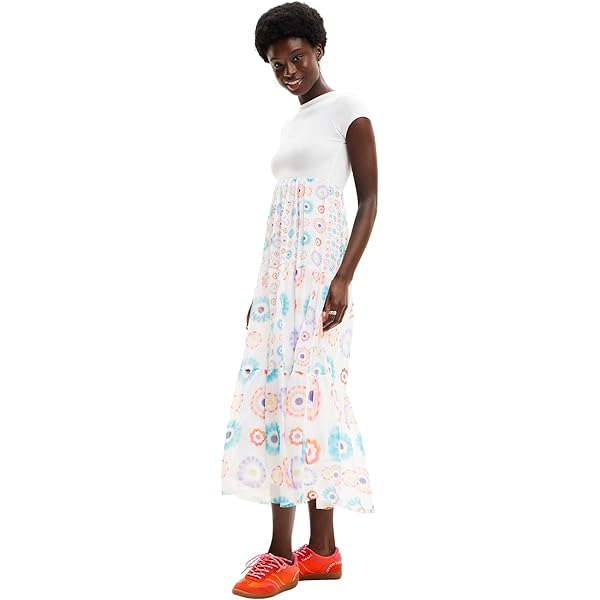Desigual Casual jurk voor dames, groen, L