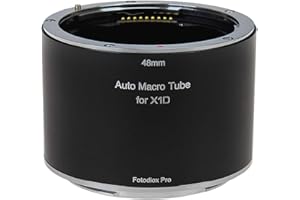 Fotodiox Pro 48mm Automatic Macro Extension Tube Compatible with Hasselblad XCD-Mount Cameras Such as X1D 50c and X1D II 50c
