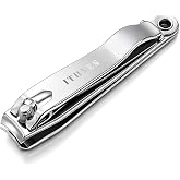 Ithyes Nail Clippers Nail Cutter Toenails Fingernails Cutter for Thick Nails Stainless Steel Sharp and Sturdy Trimmer for Men