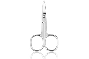 TITANIA Solingen nagelsax (9,5 cm) • Böjd och extra vass • för professionell manikyr • kolstål • tillverkad i Tyskland