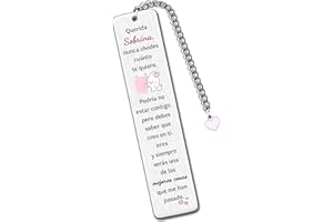 HZBLAZ Sobrina Marcadores Regalos Graduación Inspirador Ir A La Universidad Aliento Recuerdo Mujeres Cumpleaños Navidad Distancia Acompañar Regreso Escuela Presente Apreciar el Accesorio Del Libro de Tía Tío