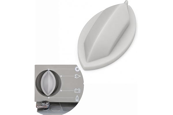 Sintrix Fab Vridknapp väljare kompatibel med Dometic Electrolux RM kylskåp, ersättningsknapp för RM 6270, 6271, 6290, 6291, 6360, 6361, 6390, 6391, 6400, 6401