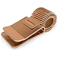 Ashton and Wright Metal Pen Clip Holder for Notebook/Clipboard/Journal/Diary - Ideal For Doctors/Nurses/Foremans/Office - Single - Rose Gold