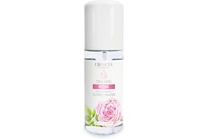 Essences Bulgaria | Agua Floral de Rosas Bio 140ml | Rosa damascena | 100% Puro y Natural | Bruma de Belleza Refrescante Antiedad | Sin Alcohol | Desmaquillador | Hidratante | Vegano