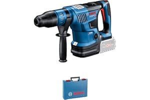 Bosch Professional 18V System martillo perforador a batería BITURBO GBH 18V-36 C (incl. módulo Bluetooth GCY 42, empuñadura auxiliar, paño, tubo de grasa, maletín, sin batería/cargador)