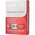 Wassen Selenium ACE+D Immune Health - 90 Tablets | Selenium Supplements | Immune System Vitamins | Selenium and Zinc Supplements Contribute to Normal Function of Immune System | Vitamin C D and Zinc