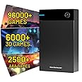 Kinhank Hyperspin HDD with 80000+ Retro Games, Compatible with PS4/PS3/PS2/SS Portable Game Hard Drive Disk for Win 7/8/10/11 (8T)