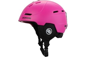 DKONI Ski Helmet for Adults Snowboard Helmet Men Women Youth Certified Snow Sports Helmet for Skiing Snowboarding