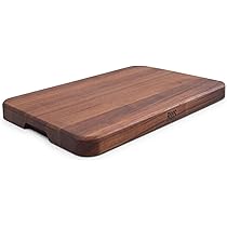 Boos Block s® WAL R01 Gourmet-walnoothout-snijplank van John Boos - 46 x 31 x 4 cm - aan beide zijden bruikbaar, zijdelingse handgrepen