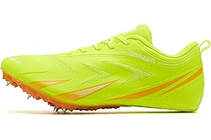 LEOCI Leichtathletik-Sneaker, Netzstoff, atmungsaktiv, leicht, langlebig, für Leichtathletik
