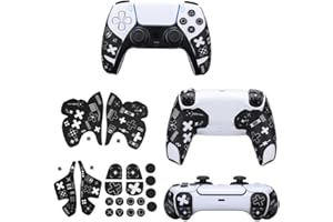 JEMDO Controller Performance Grips Compatibile PS5 DualSense Controller,Nastro adesivo antiscivolo PS5,Pelle di copertura assorbente del sudore