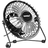 EVEREST EFN-482 Masa&uuml;st&uuml; USB Metal Fan