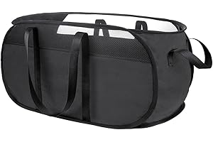 WTXZAQKK Großen Faltbar Wäschekörbe mit Griff, Pop up Tragbar Laundry Basket Faltbarer Platzsparender Wäschesammler Herausnehmbar Schmutzige Kleidung Aufbewahrungskorb Schwarz