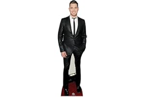 STAR CUTOUTS CS546 Michael Buble Lifesize Cardboard Cutout Part Decoration Gift Perfect for Birthdays Parties Events, Green